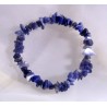 Blue Lapis Lazuli gemstone stretchy bracelet
